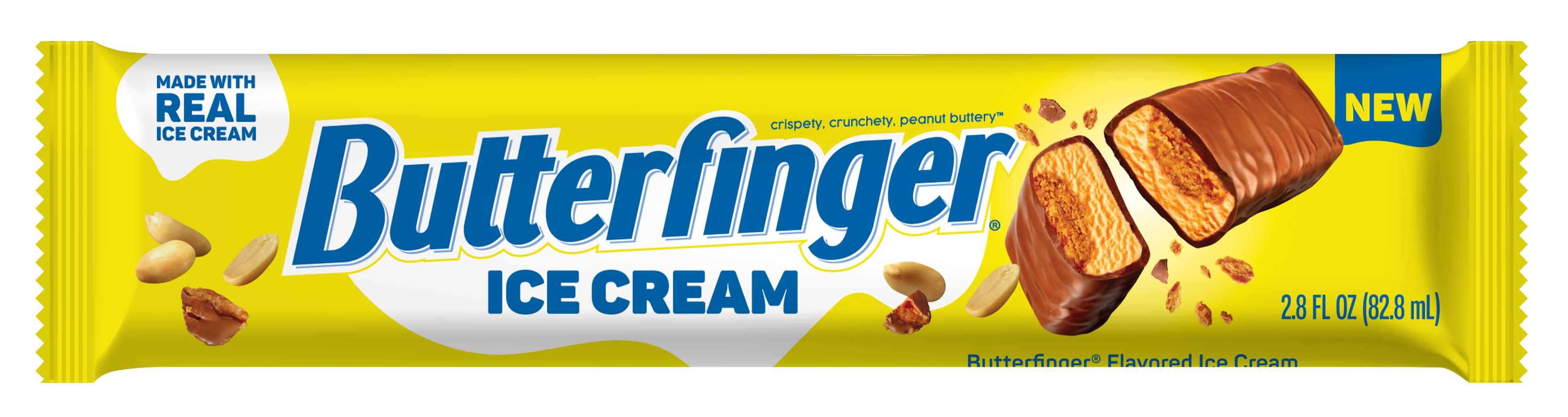 Butterfinger Ice Cream Bar