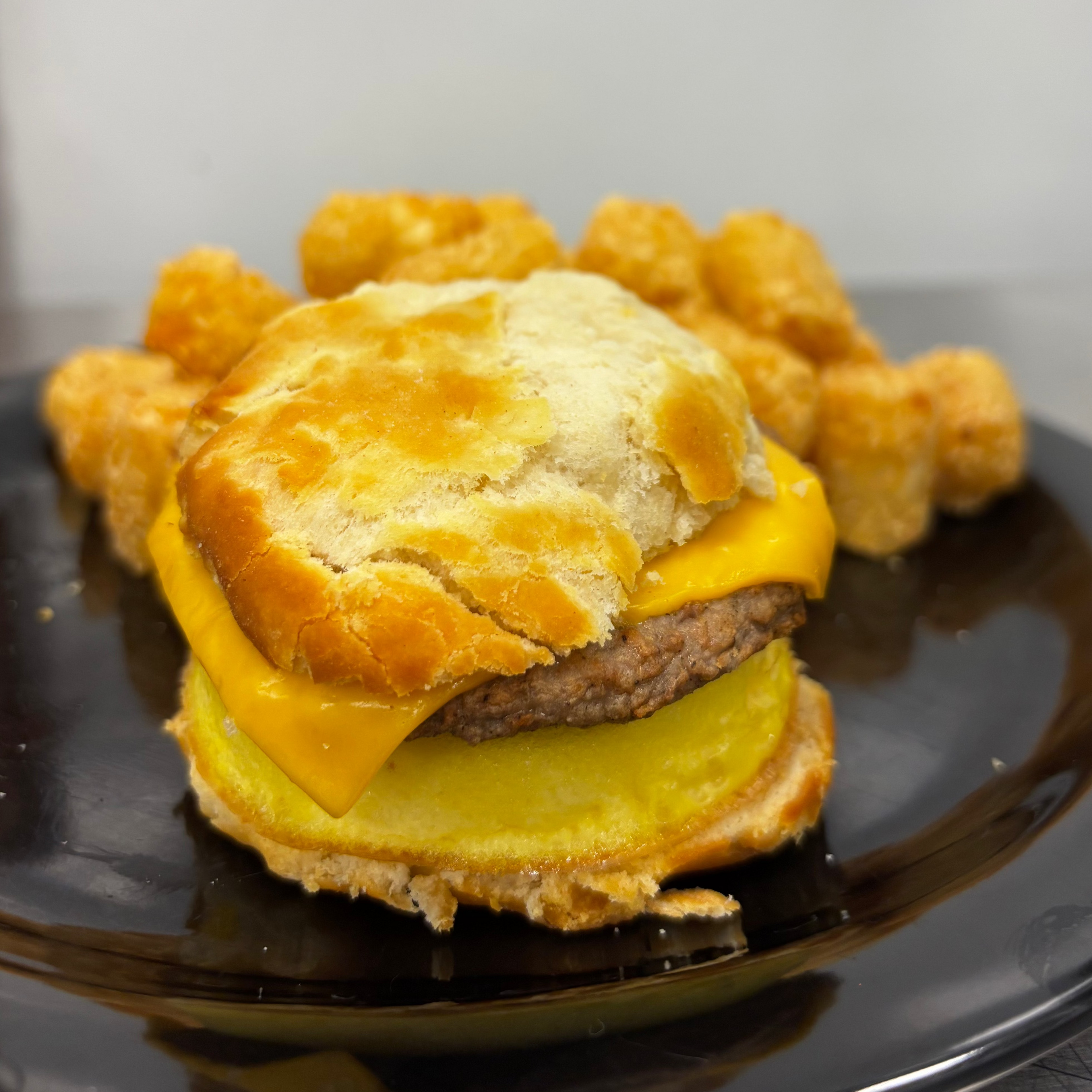 Sausage Egg and Cheese Biscuit